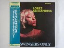 Lorez Alexandria For Swingers Only Cadet UPS-2217-B Japan  VINYL LP OBI