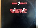 We Sold Our Soul For Rock n Roll Black Sabbath 1976 Vinyl WB Records 1st Press