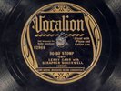 78 RPM - Leroy Carr & Scrapper Blackwell, Vocalion 02969 Bo Bo Stomp, V+ Blues