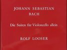 Bach Cello Suites 2 & 6 - Rolf Looser - VDE - 1st. original Swiss only
