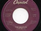 MINT BEATLES 45 -- LOVE ME DO / P.S. I LOVE YOU - PURPLE LABEL + PICTURE SLV-'64