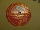 78 RPM SCHUBERT MENUET/SCHUMANN LUCETTE DESCAVES QUATUOR GABRIEL BOUILLON
