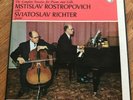 Beethoven Sonatas Piano Cello, Rostropovich & Richter, Philips 835 182/83 AY 2LP