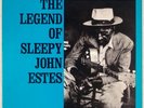SLEEPY JOHN ESTES: The Legend Of US Delmark Country Blues OG Mono Vinyl LP