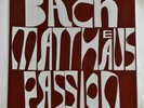 BACH MAUERSBERGER Matthäus Passion ETERNA 4 LP BOX 826141 / 144 1ED  ETERNA 1971