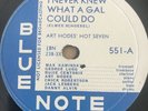 Art Hodes' Hot Five 78 HOT JAZZ Blue Note 551 I NEVER KNEW WHAT A GAP COULD DO