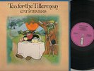 LP CAT STEVENS TEA FOR THE TILLERMAN 1° PRESS UK 1970 PINK ISLAND WIDE SPINE