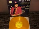 * SIGNED * Very Rare SLEEPY LA BEEF 1977 Rockabilly LP 1st Pressing YELLOW VINYL