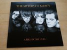 the sisters of mercy - a fire in the hill  - lp - clear white