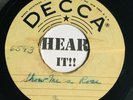 Very Rare Acetate 45 Record GROUCHO MARX Show Me A Rose DECCA hear It