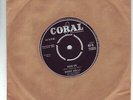 BUDDY HOLLY RAVE ON   1958 CORAL  RECORDS RARE ROUND CENTER