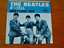 ORIGINAL 1960'S BEATLES IF I FELL AND I LOVE HER 5235 PICTURE  SLEEVE  ONLY
