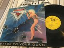 AGENTZ stick to your guns LP 1987 dream records DRE 18364  Ge