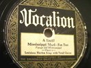 Hot Vocalion 15657 Louisiana Rhythm Kings-Nobody's Sweetheart (Lombardo Bd) 1928