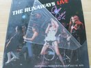 The Runaways LP Live at the Agora Ballroom 1976 Signed By Cherie Currie Official