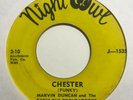 funk soul psych 45 MARVIN DUNCAN Chester NIGHT OWL rare LISTEN