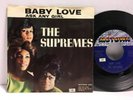 The Supremes - Baby Love 45 RPM - Tested VG+ Vinyl + Sleeve - F3