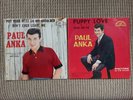 2 Paul Anka 45 Record & Sleeve - Puppy Love. & Put Your Head on my Shoulder- VG