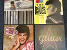 4 X Gary Glitter Vinyl Lp Bundle Glam Rock 70s The Leader Greatest Hits Etc