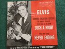 Rare Vinyle 45 Tours RPM Elvis  Such A Night 1964 RCA Made in USA 47- 8400