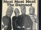 The Damned Neat Neat Neat Super Rare Punk Rock Single Picture Sleeve Goth 45 7”