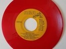 Elvis Red Vinyl 45 - Guitar Man Mono - Guitar Man Stereo - RCA PROMO - Near Mint