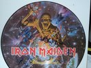 Iron Maiden Piece Of Mind Signed Autographed Limited Edition 1983 Picture Disc