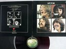 BEATLES LET IT BE APPLE AP-80189 Japan RED VINYL VINYL LP