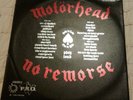 Motorhead No Remorse Limited Edition Leather Cover 2 LP