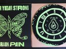 Four Year Strong - Brain Pain LP Alternate Glow In The Dark Cover + Slip Mat New