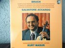 4 LP Box Salvatore Accardo Bruch Kurt Masur Philips Dutch NM
