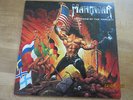 MANOWAR  -  WARRIORS OF THE WORLD -  KULT - LP  - VG / WHITE VINYL