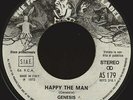 GENESIS: Happy The Man / b/w.: SLADE (´72 / scarce orig. joint Italian PROMO 7
