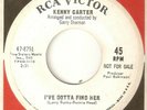 KENNY CARTER Ive Gotta Find Her RCA PROMO NORTHERN SOUL USA 45