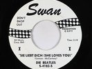 Beatles 45 - Die Beatles - Sie Liebt Dich (She Loves You) - Swan VG++ mp3 promo