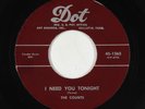 Doo-Wop/R&B 45 - Counts - I Need You Tonight - Dot - mp3