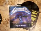 Metallica - Ride The Lightning 1984 First Press LP Vinyl Slayer Megadeth