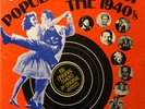 Popular Music of the 1940's vinyl box set of 5 LPs. Swing, Jazz, Big Band.