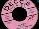 ALL NIGHT // SCREAMIN' JAY HAWKINS 1966 DECCA PROMO 45 SINGLE 32019