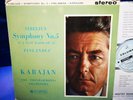 @COLUMBIA SAX 2392 *BLUE/SILVER* KARAJAN* SIBELIUS SYMPHONY NO.5* PO* NM