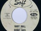 BOBBY SKELL Baby Doll / Just Like Magic Soft R&B Promo 45 HEAR