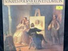DAVID OISTRAKH violin - BACH Violin Sonatas - Pischner - DG ST 2LP france