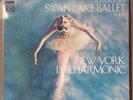 CBS / SONY SOCN 5 JAPAN QUADRA TCHAIKOVSKY - SWAN LAKE BERNSTEIN GREAT COND LP