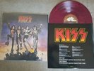 KISS DESTROYER RED SPLATTER VINYL