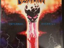DESTRUCTION Infernal Overkill 1986 LP COMPLETE POSTER Metallica SODOM Slayer