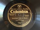 COUNTRY RILEY PUCKETT Columbia 15408 Up in the Air About Mary/Waiting 4 Train E+