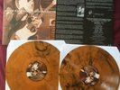 STEVIE RAY VAUGHAN AND DOUBLE TROUBLE LIVE AT CARNEGIE HALL BROWN MARBLE VINYL
