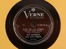 TRIO MATAMOROS / SON DE LA LOMA / HOJAS PARA BAÑO / 78 RPM RECORD