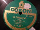 LEON KARTUN  / LISZT - CHOPIN   / ODEON   78 rpm