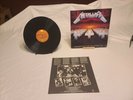 Metallica Master of Puppets LP Brazilian RGE 1987 Release in VG+